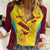 Custom West Indies Cricket Women Casual Shirt Go Windies Go - Wonder Print Shop