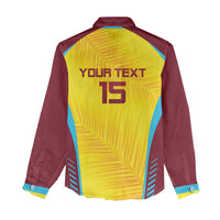 Custom West Indies Cricket Women Casual Shirt Go Windies Go - Wonder Print Shop