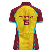 Custom West Indies Cricket Women Polo Shirt Go Windies Go - Wonder Print Shop