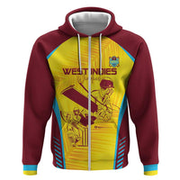 Custom West Indies Cricket Zip Hoodie Go Windies Go - Wonder Print Shop