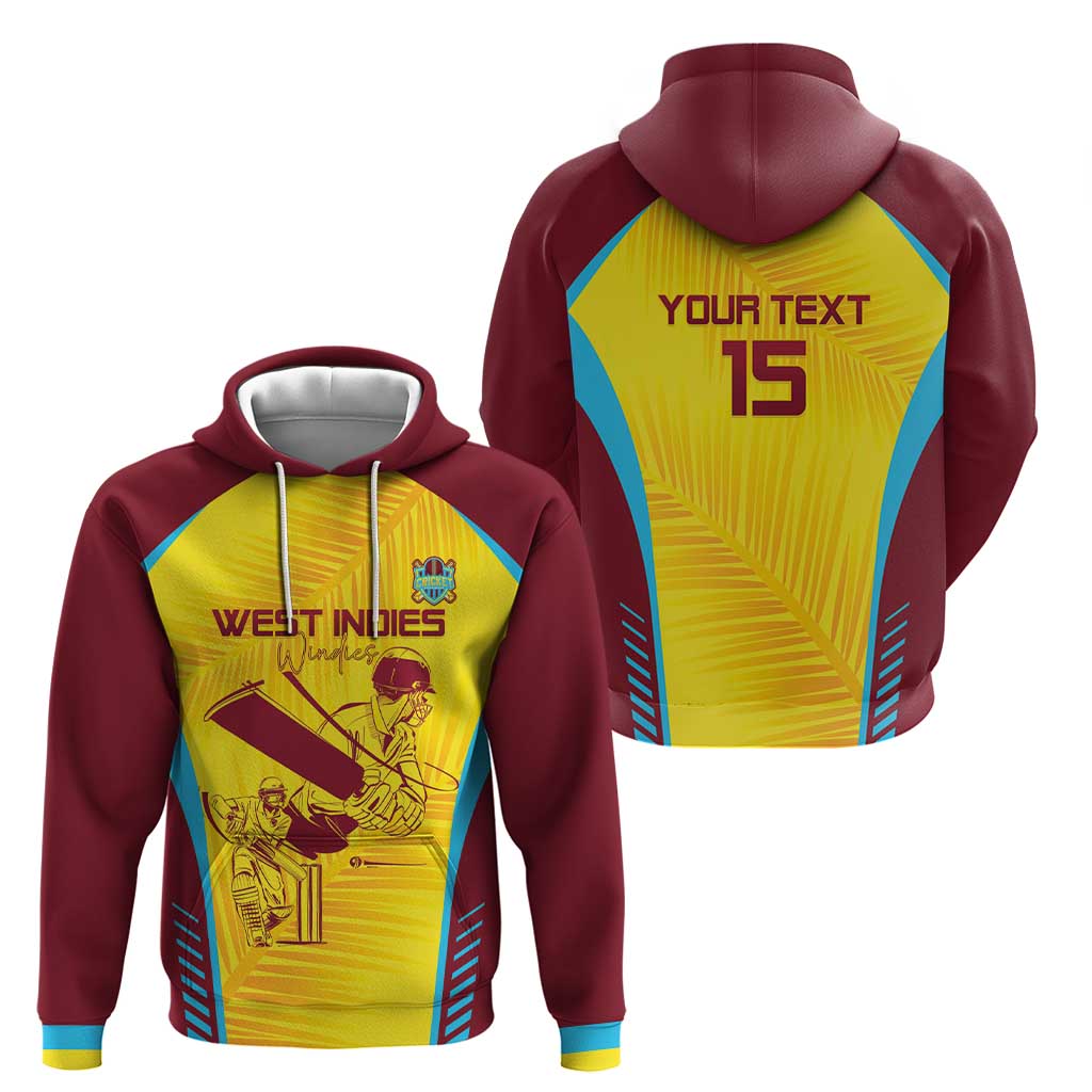 Custom West Indies Cricket Zip Hoodie Go Windies Go - Wonder Print Shop