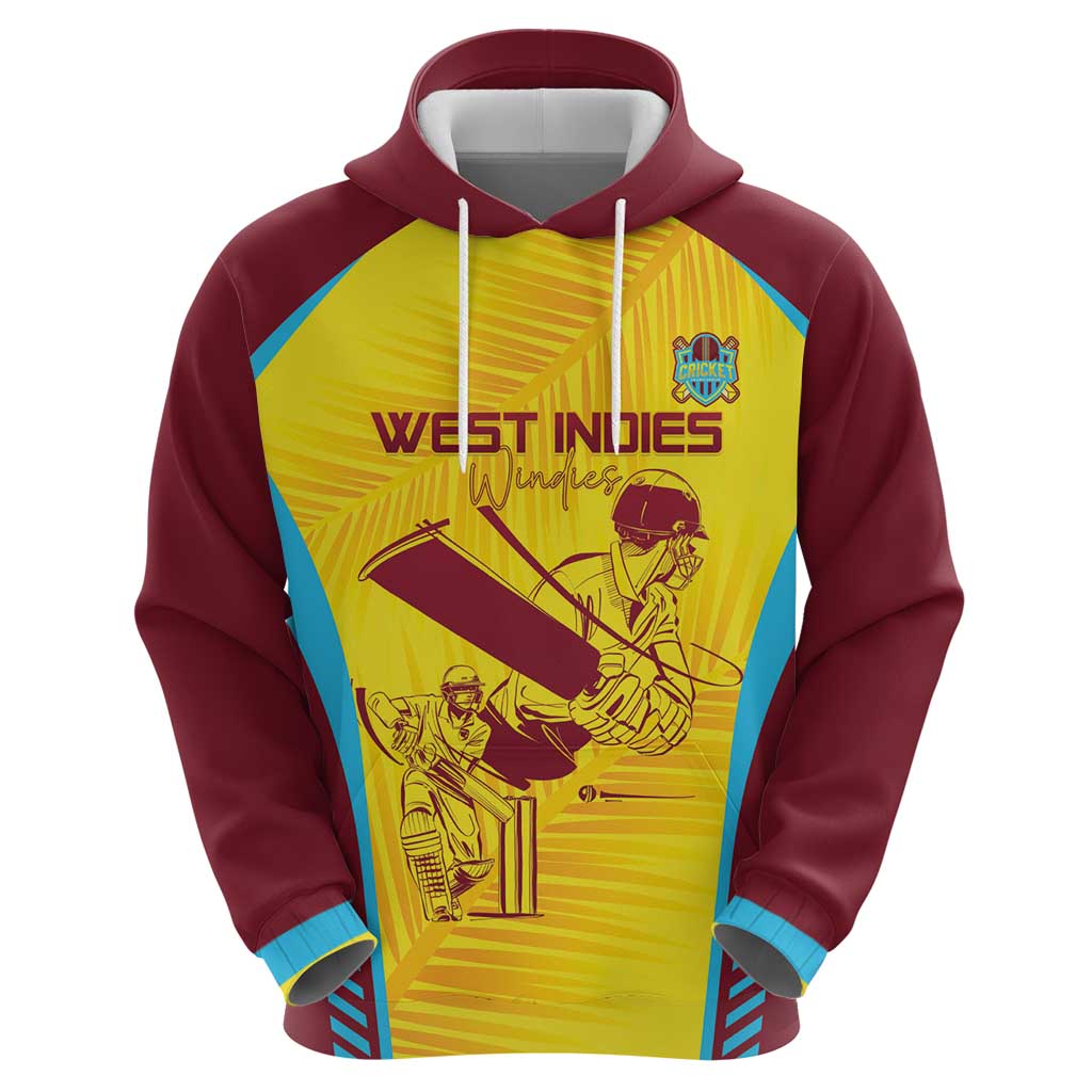 Custom West Indies Cricket Zip Hoodie Go Windies Go - Wonder Print Shop