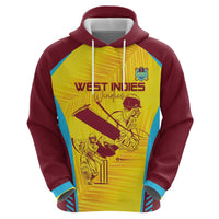 Custom West Indies Cricket Zip Hoodie Go Windies Go - Wonder Print Shop