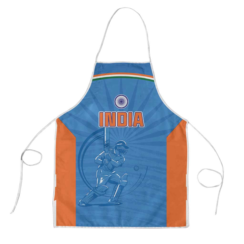 India Cricket Apron Go Champions - Wonder Print Shop