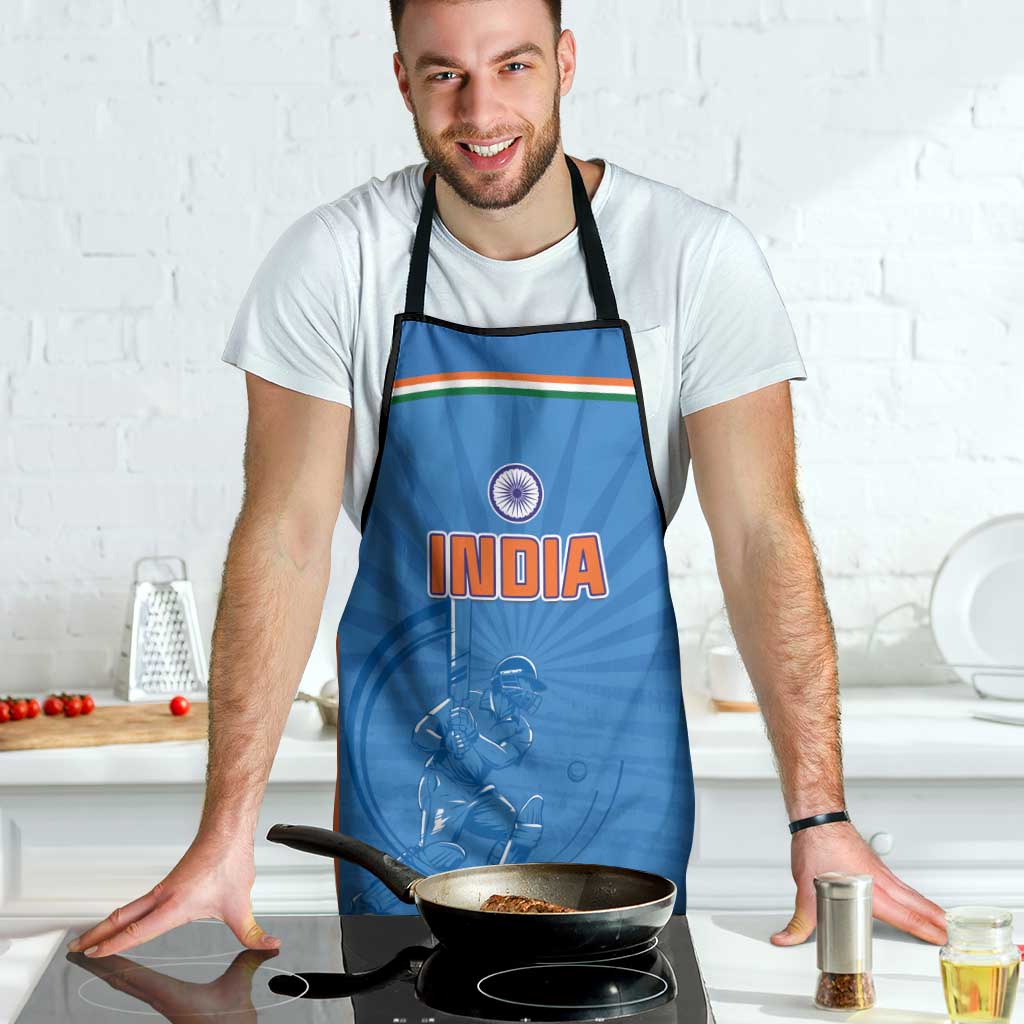 India Cricket Apron Go Champions - Wonder Print Shop