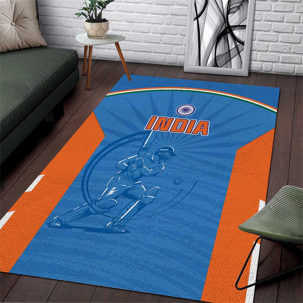 India Cricket Area Rug Go Champions - Wonder Print Shop