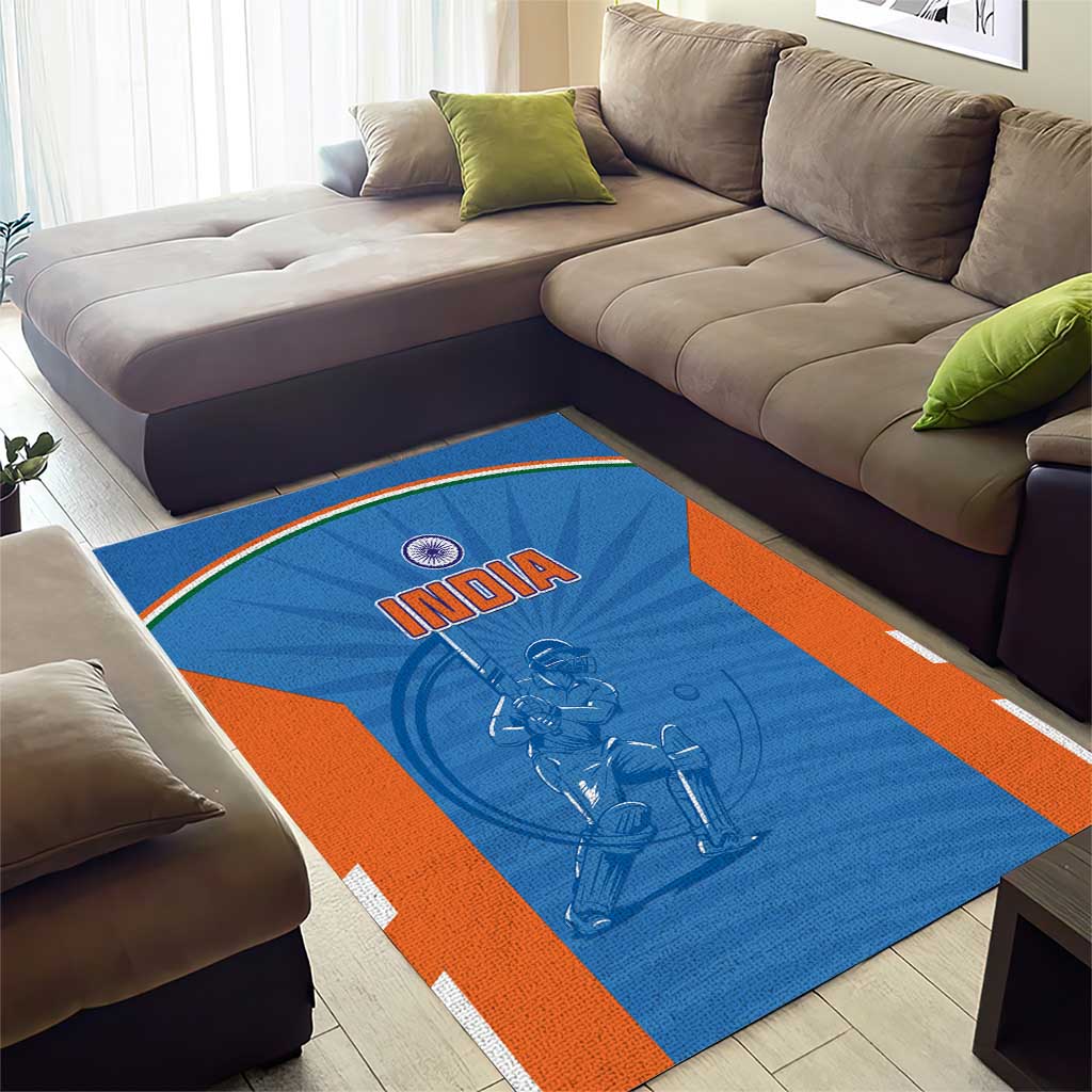 India Cricket Area Rug Go Champions - Wonder Print Shop