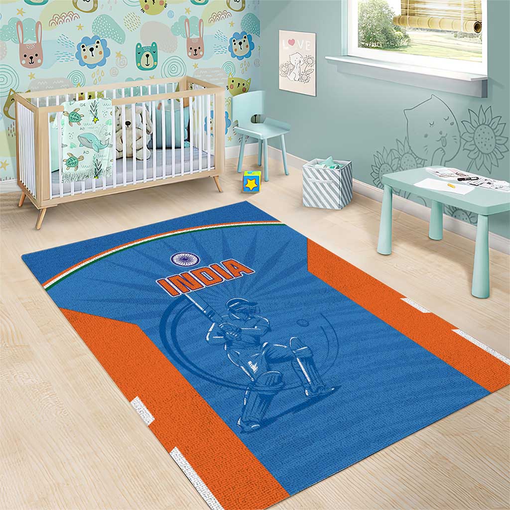 India Cricket Area Rug Go Champions - Wonder Print Shop