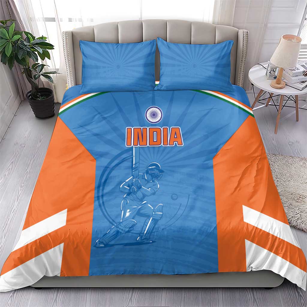 India Cricket Bedding Set Go Champions - Wonder Print Shop