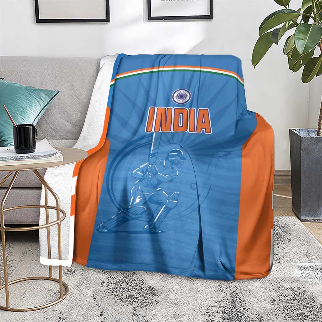 India Cricket Blanket Go Champions - Wonder Print Shop
