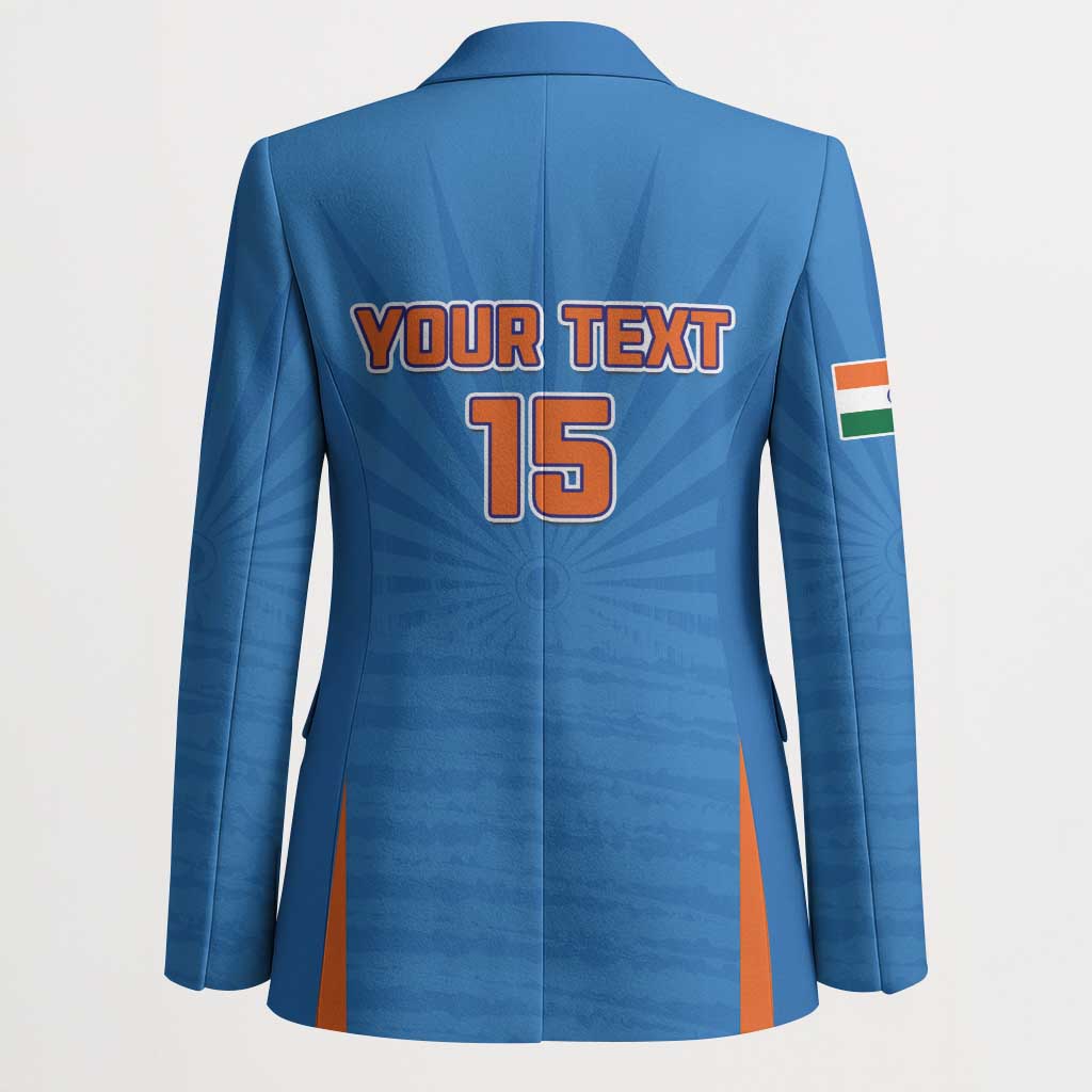 Custom India Cricket Blazer Go Champions - Wonder Print Shop