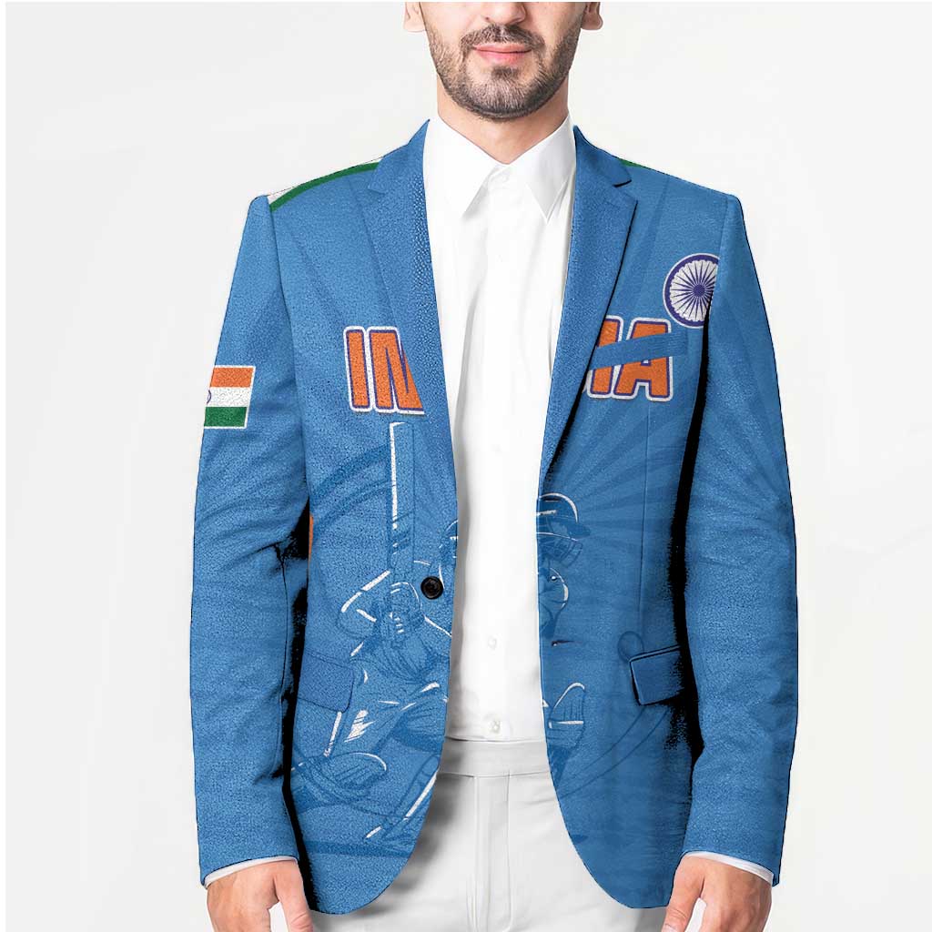 Custom India Cricket Blazer Go Champions - Wonder Print Shop