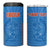 Custom India Cricket 4 in 1 Can Cooler Tumbler Go Champions - Wonder Print Shop