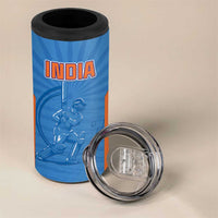 Custom India Cricket 4 in 1 Can Cooler Tumbler Go Champions - Wonder Print Shop