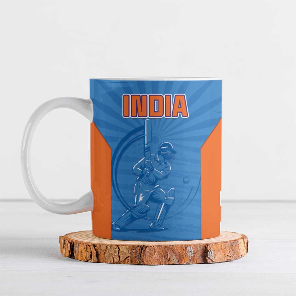 Custom India Cricket Ceramic Mug Go Champions - Wonder Print Shop