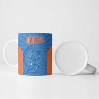 Custom India Cricket Ceramic Mug Go Champions - Wonder Print Shop