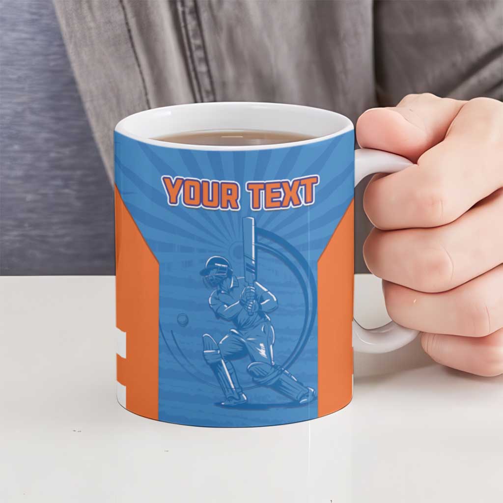 Custom India Cricket Ceramic Mug Go Champions - Wonder Print Shop