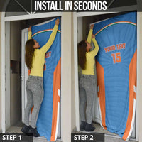 Custom India Cricket Door Cover Go Champions - Wonder Print Shop