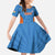 Custom India Cricket Family Matching Mermaid Dress and Hawaiian Shirt Go Champions - Wonder Print Shop