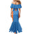 Custom India Cricket Family Matching Mermaid Dress and Hawaiian Shirt Go Champions - Wonder Print Shop