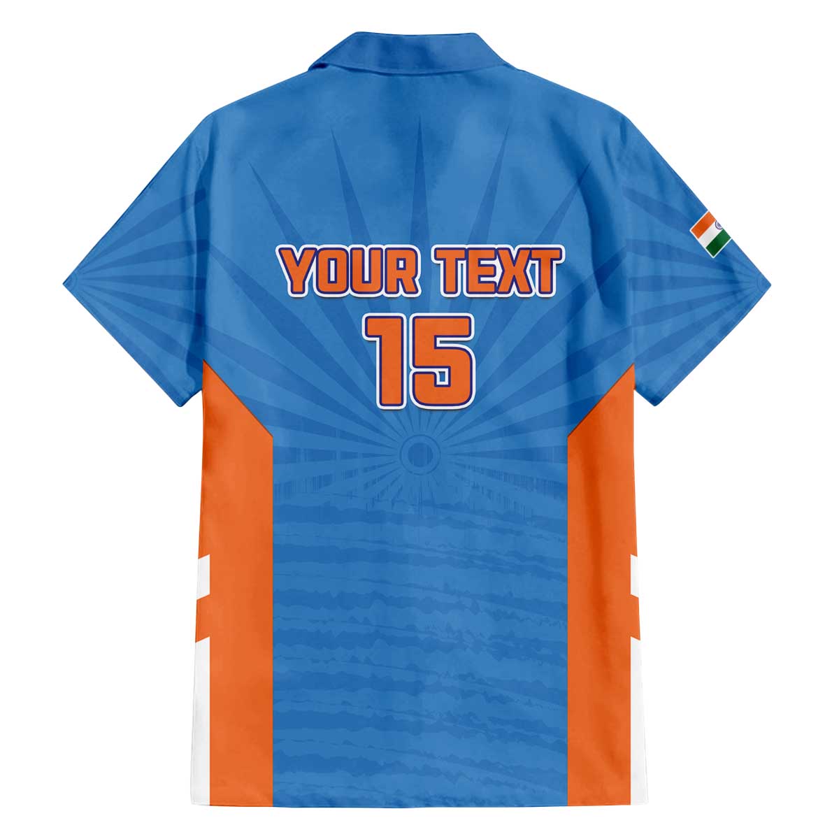 Custom India Cricket Family Matching Off The Shoulder Long Sleeve Dress and Hawaiian Shirt Go Champions - Wonder Print Shop