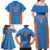 Custom India Cricket Family Matching Off Shoulder Maxi Dress and Hawaiian Shirt Go Champions - Wonder Print Shop