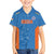 Custom India Cricket Family Matching Off Shoulder Short Dress and Hawaiian Shirt Go Champions - Wonder Print Shop