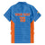 Custom India Cricket Family Matching Short Sleeve Bodycon Dress and Hawaiian Shirt Go Champions - Wonder Print Shop