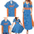 Custom India Cricket Family Matching Summer Maxi Dress and Hawaiian Shirt Go Champions - Wonder Print Shop