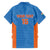 Custom India Cricket Family Matching Summer Maxi Dress and Hawaiian Shirt Go Champions - Wonder Print Shop