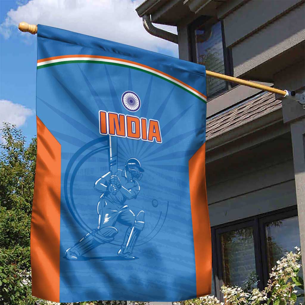 India Cricket Garden Flag Go Champions - Wonder Print Shop