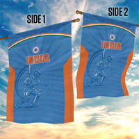 India Cricket Garden Flag Go Champions - Wonder Print Shop