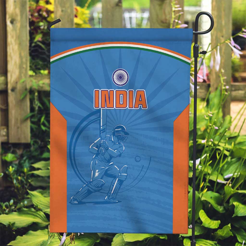 India Cricket Garden Flag Go Champions - Wonder Print Shop