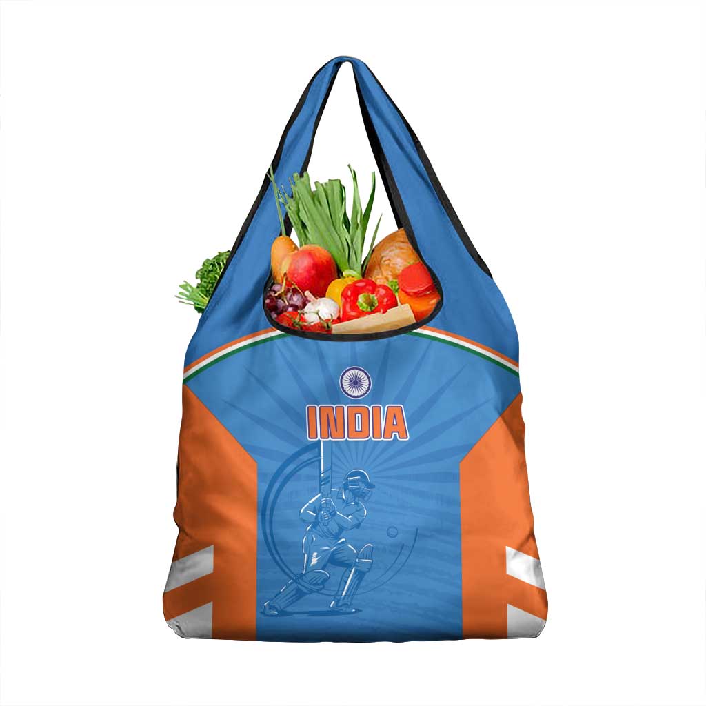 India Cricket Grocery Bag Go Champions - Wonder Print Shop