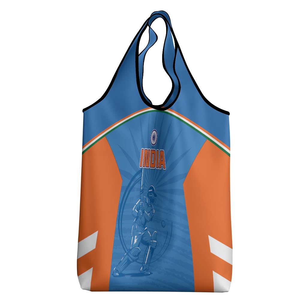 India Cricket Grocery Bag Go Champions - Wonder Print Shop