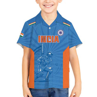 Custom India Cricket Hawaiian Shirt Go Champions - Wonder Print Shop