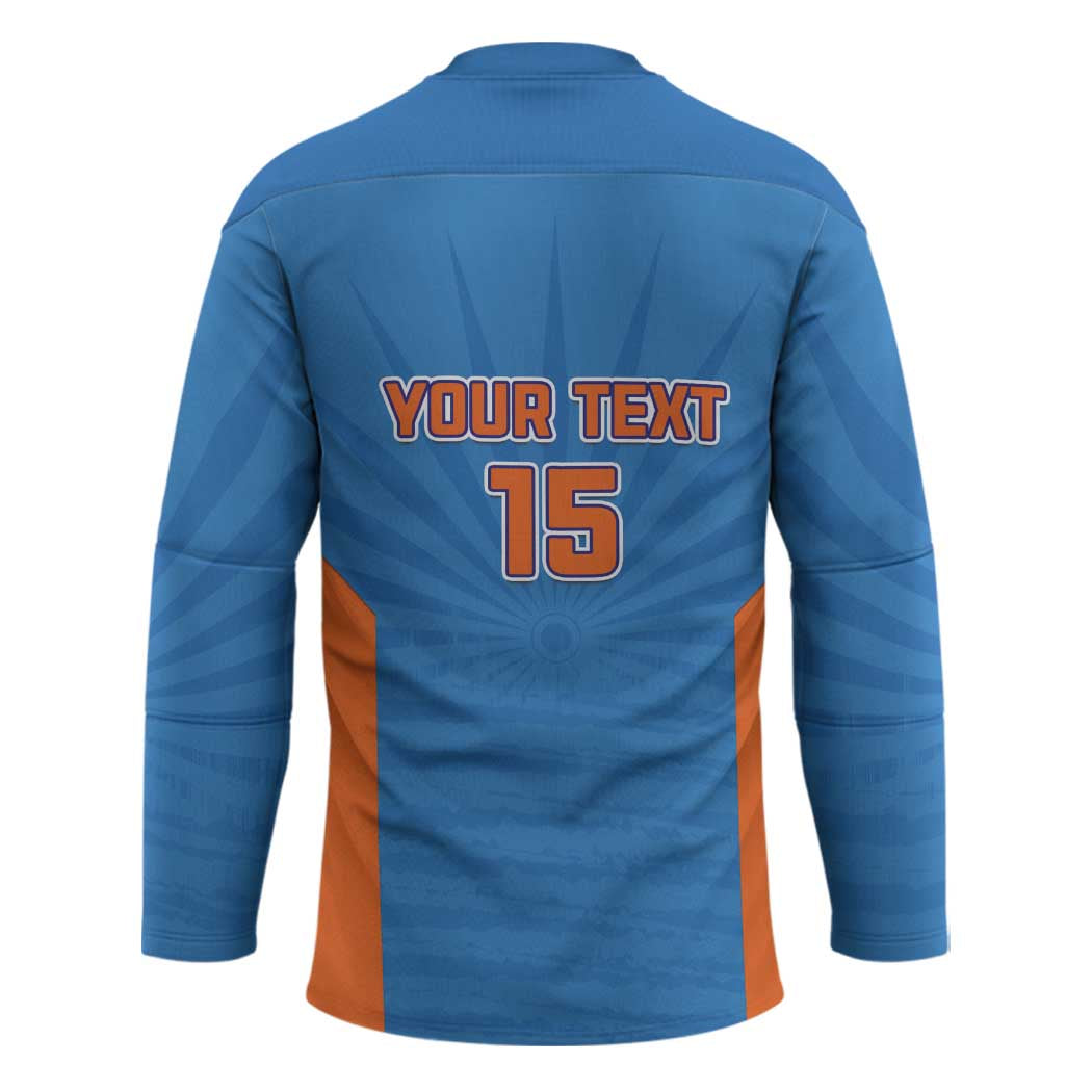 Custom India Cricket Hockey Jersey Go Champions - Wonder Print Shop