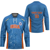 Custom India Cricket Hockey Jersey Go Champions - Wonder Print Shop