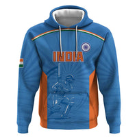 Custom India Cricket Hoodie Go Champions - Wonder Print Shop