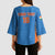 Custom India Cricket Kimono Sleeve Blouse Go Champions - Wonder Print Shop