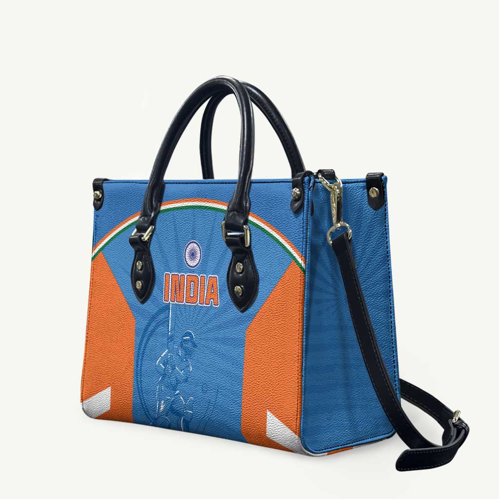 India Cricket Leather Bag Go Champions - Wonder Print Shop
