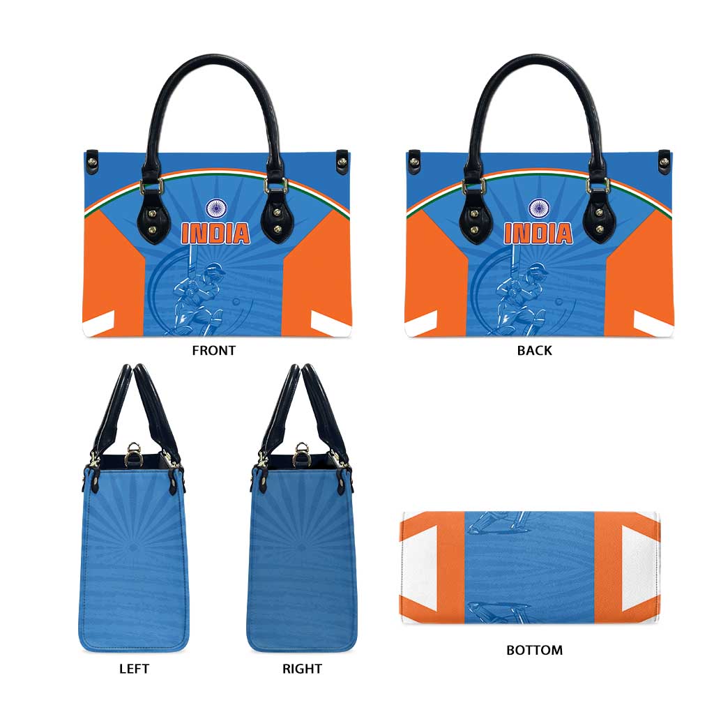 India Cricket Leather Bag Go Champions - Wonder Print Shop