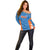 Custom India Cricket Off Shoulder Sweater Go Champions - Wonder Print Shop