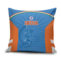 India Cricket Pillow Cover Go Champions - Wonder Print Shop