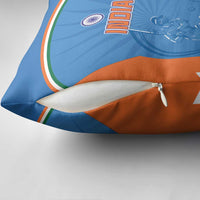 India Cricket Pillow Cover Go Champions - Wonder Print Shop