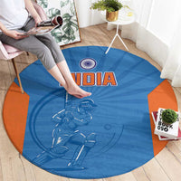 India Cricket Round Carpet Go Champions - Wonder Print Shop