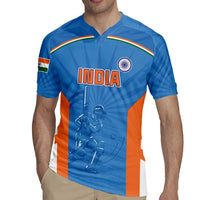Custom India Cricket Rugby Jersey Go Champions - Wonder Print Shop