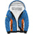 Custom India Cricket Sherpa Hoodie Go Champions - Wonder Print Shop