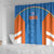 India Cricket Shower Curtain Go Champions - Wonder Print Shop