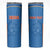 Custom India Cricket Skinny Tumbler Go Champions - Wonder Print Shop